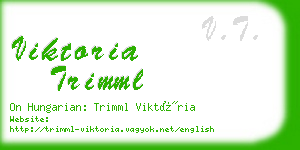 viktoria trimml business card